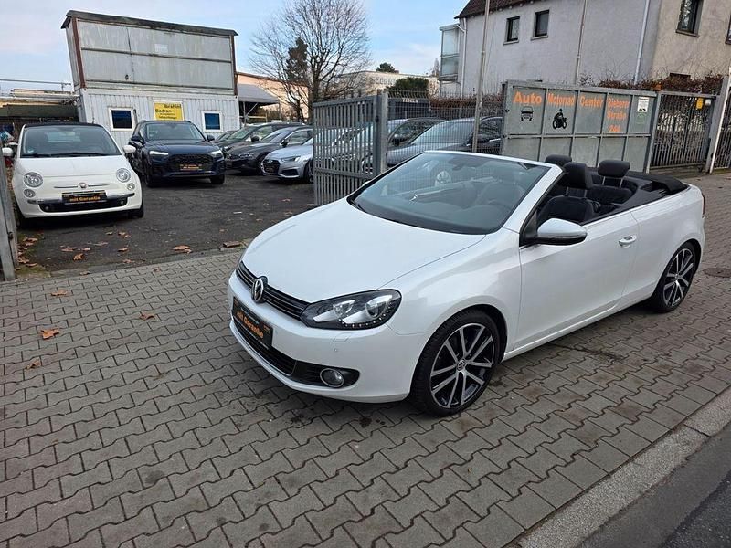 Gebraucht VW Golf Cabriolet S 105 PS (77 kW) 2012 Weiß Cabrio