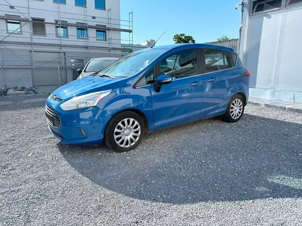 Gebraucht Ford B-MAX Titanium 105 PS (77 kW) 2015 Blau Van / Kleinbus