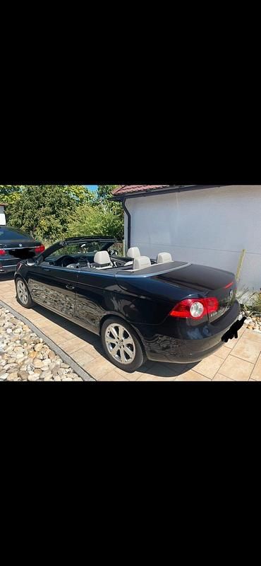 Second-hand VW Eos 140 CP (102 kW) 2006 Negru Cabrio