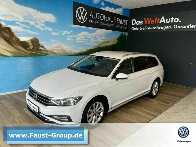 Weiß Gebraucht 2021 VW Passat Elegance+ Kombi | 32.550 € (Etwas zu teuer) - Bild 1/4