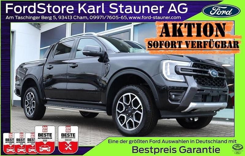 Agate black metallic Neu 2025 Ford Ranger Wildtrack Abholung | 55.906 € (Superpreis) - Bild 1/4