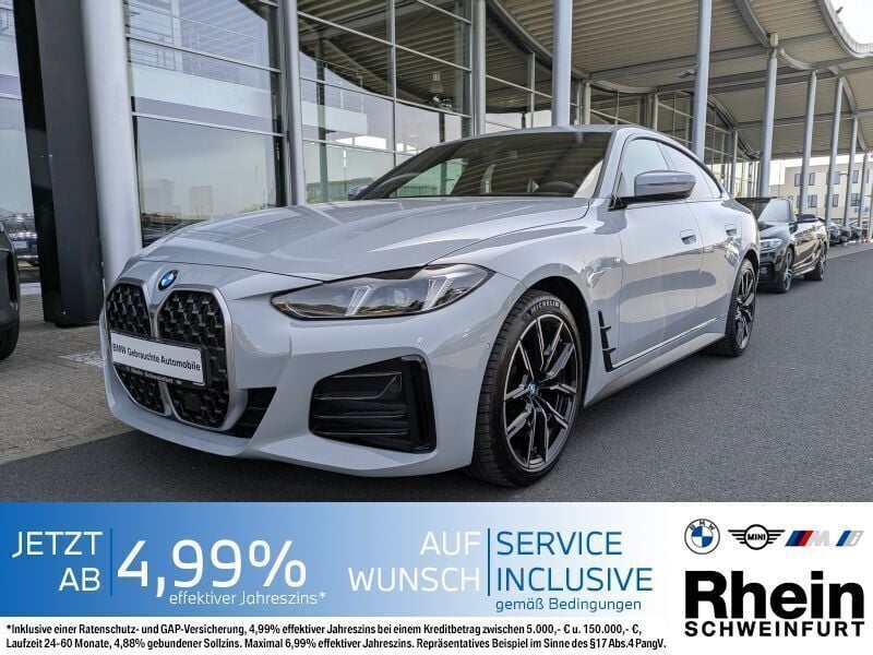 Brookyn grau metallic Gebraucht 2024 BMW 420 Gran Coupé M Sport Coupé | 46.840 € (Fairer Preis) - Bild 1/4