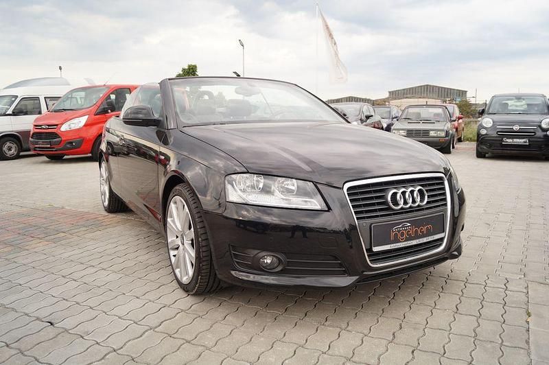 Schwarz Gebraucht 2008 Audi A3 Cabriolet S-Line Cabrio | 6.890 € (Fairer Preis) - Bild 1/4