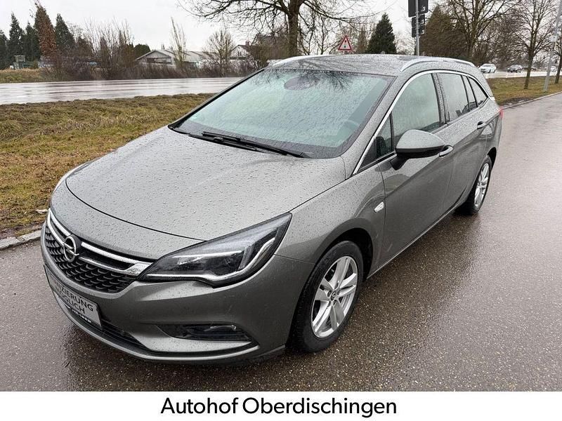 Gebraucht Opel Astra Business 136 PS (100 kW) 2018 Grün Kombi