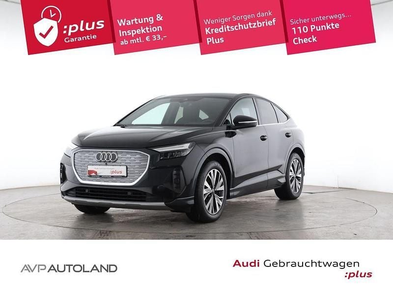 Schwarz Gebraucht 2021 Audi Q4 Sportback e-tron Advanced Plus SUV | 23.220 € (Fairer Preis) - Bild 1/4