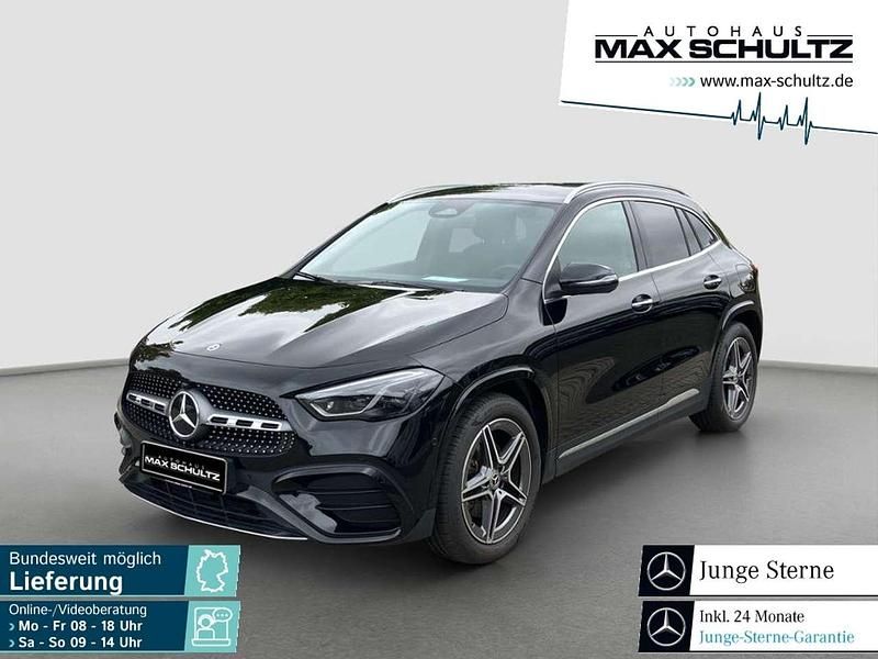 Schwarz Gebraucht 2025 Mercedes GLA200 AMG line SUV | 40.600 € (Fairer Preis) - Bild 1/4
