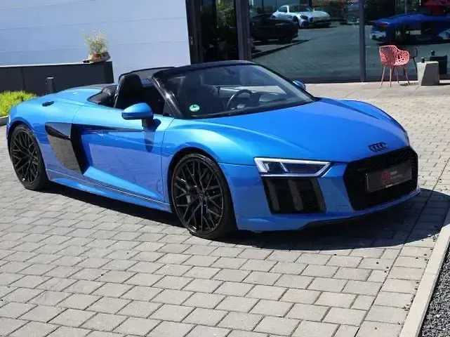 Gebraucht Audi R8 Spyder Exclusive 540 PS (397 kW) 2017 Arablau kristalleffekt Cabrio