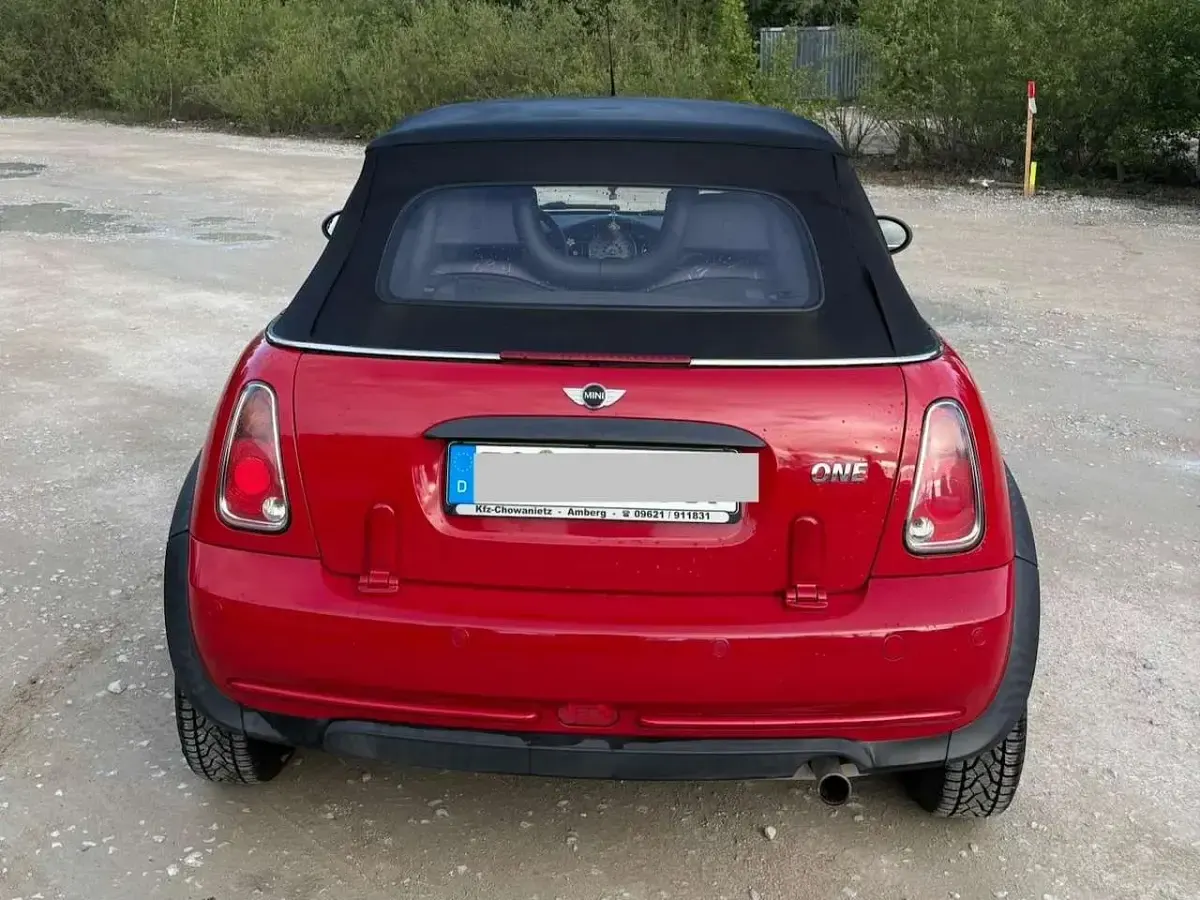 Gebraucht Mini One Cabriolet 90 PS (66 kW) 2008 Rot Cabrio