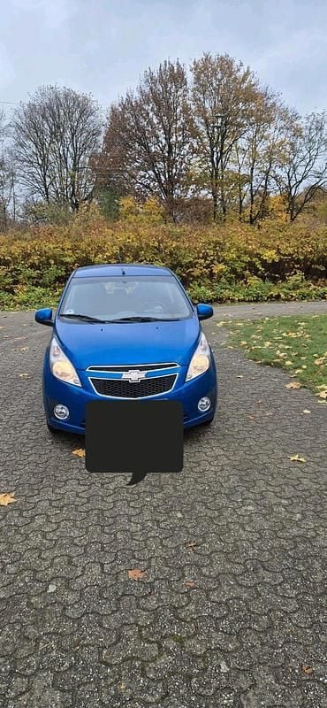 Gebraucht Chevrolet Spark 69 PS (50 kW) 2011 Blau Kleinwagen