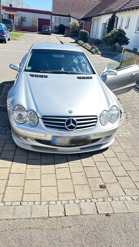 Grau Gebraucht 2005 Mercedes SL350 Cabrio | 19.500 € - Bild 1/4