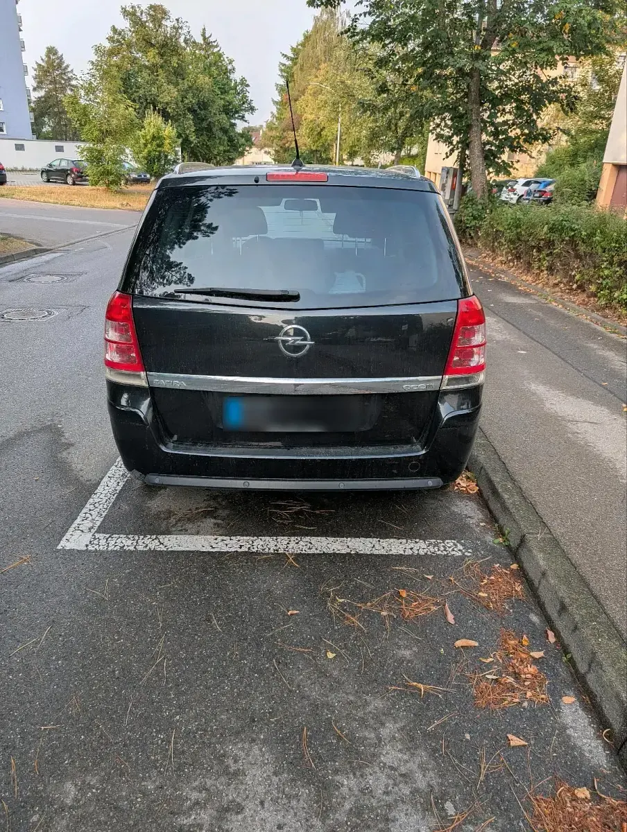 Gebraucht Opel Zafira 125 PS (91 kW) 2013 Schwarz Van / Kleinbus