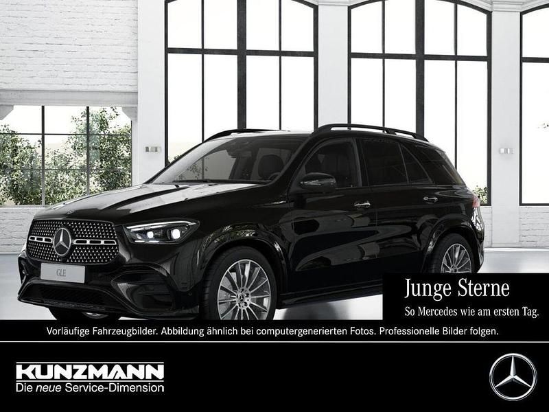 Obsidianschwarz metallic Gebraucht 2024 Mercedes GLE400 AMG SUV | 83.780 € (Fairer Preis) - Bild 1/4
