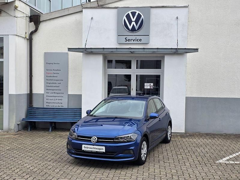 Reef blue Gebraucht 2019 VW Polo Comfortline Kleinwagen | 13.470 € (Fairer Preis) - Bild 1/4