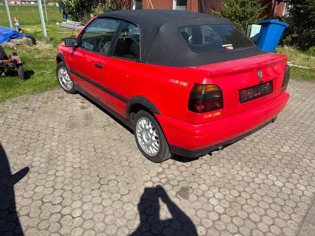 Gebraucht VW Golf Cabriolet 75 PS (55 kW) 1995 Rot Cabrio