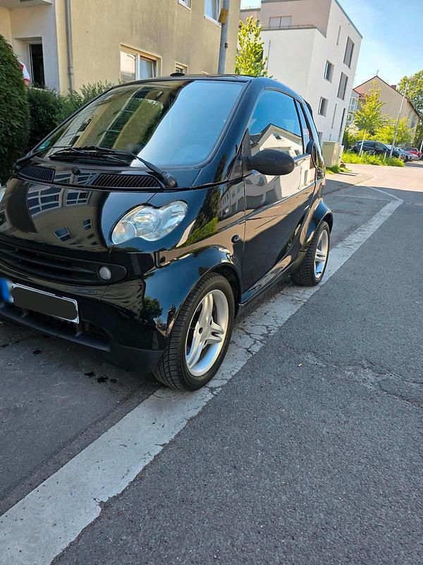 Occasion Smart ForTwo Cabrio 61 ch (44 kW) 2003 Noir Cabriolet