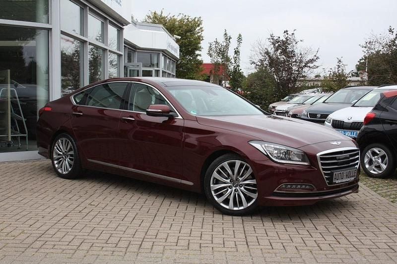 Rot Gebraucht 2015 Hyundai Genesis Limousine | 19.950 € (Guter Preis) - Bild 1/4