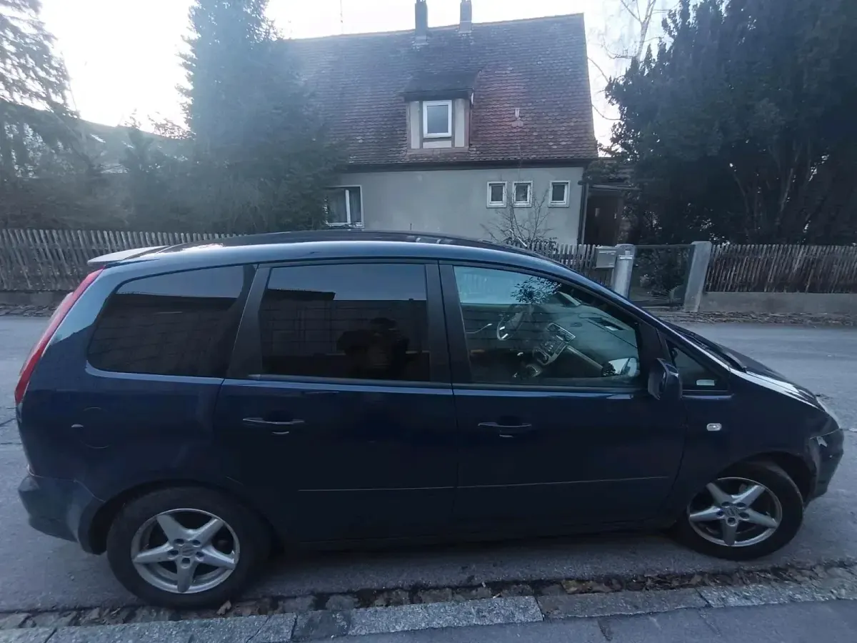 Gebraucht Ford C-MAX 108 PS (79 kW) 2009 Blau Van / Kleinbus