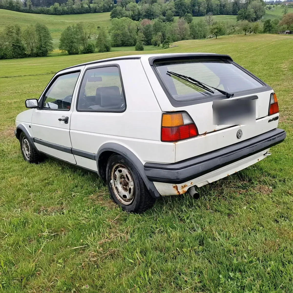 Brugt VW Golf II GTD 70 HK (51 kW) 1990 Hvid Hatchback