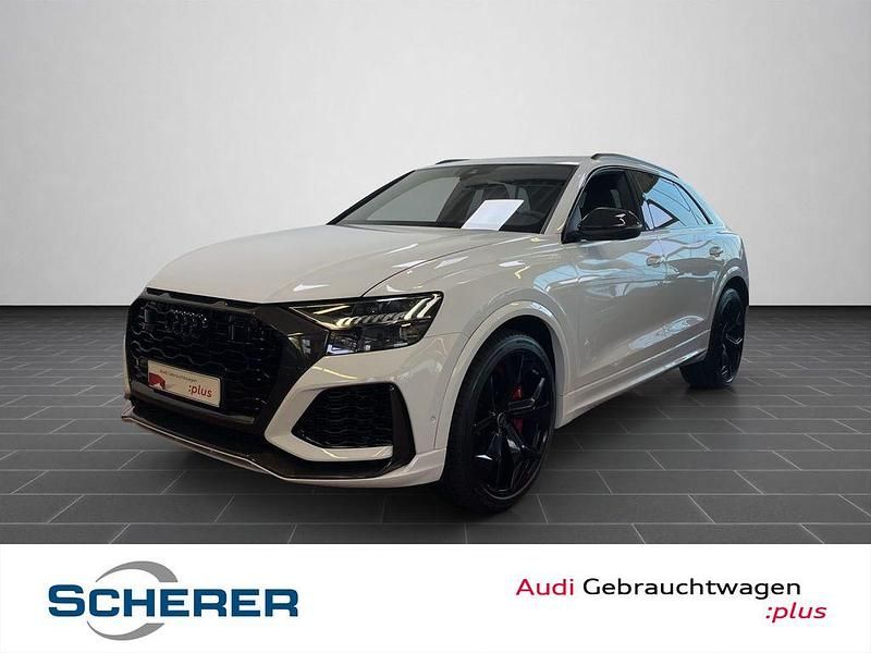 Weiß (metallic) Gebraucht 2022 Audi RS Q8 Basis SUV | 99.220 € (Fairer Preis) - Bild 1/4