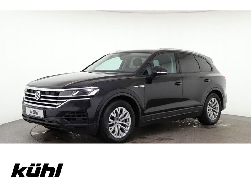 Schwarz Gebraucht 2019 VW Touareg Basis SUV | 31.480 € (Superpreis) - Bild 1/4