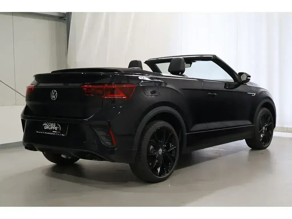 Neu VW T-Roc Cabriolet R-line 110 PS (80 kW) 2026 Schwarz Cabrio