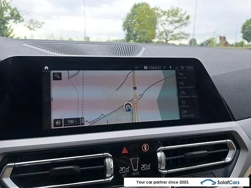 Gebraucht BMW 320e Sport Line 204 PS (150 kW) 2022 Schwarz Limousine