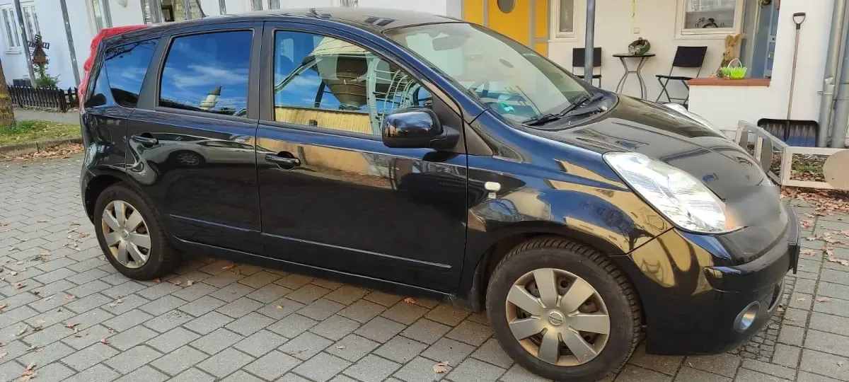 Gebraucht Nissan Note 103 PS (75 kW) 2008 Schwarz Kleinwagen
