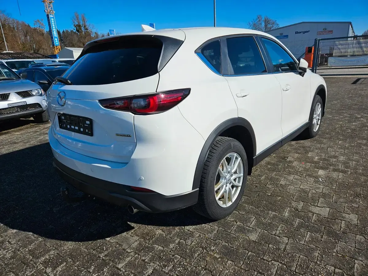 Gebraucht Mazda CX-5 150 PS (110 kW) 2022 Weiß SUV