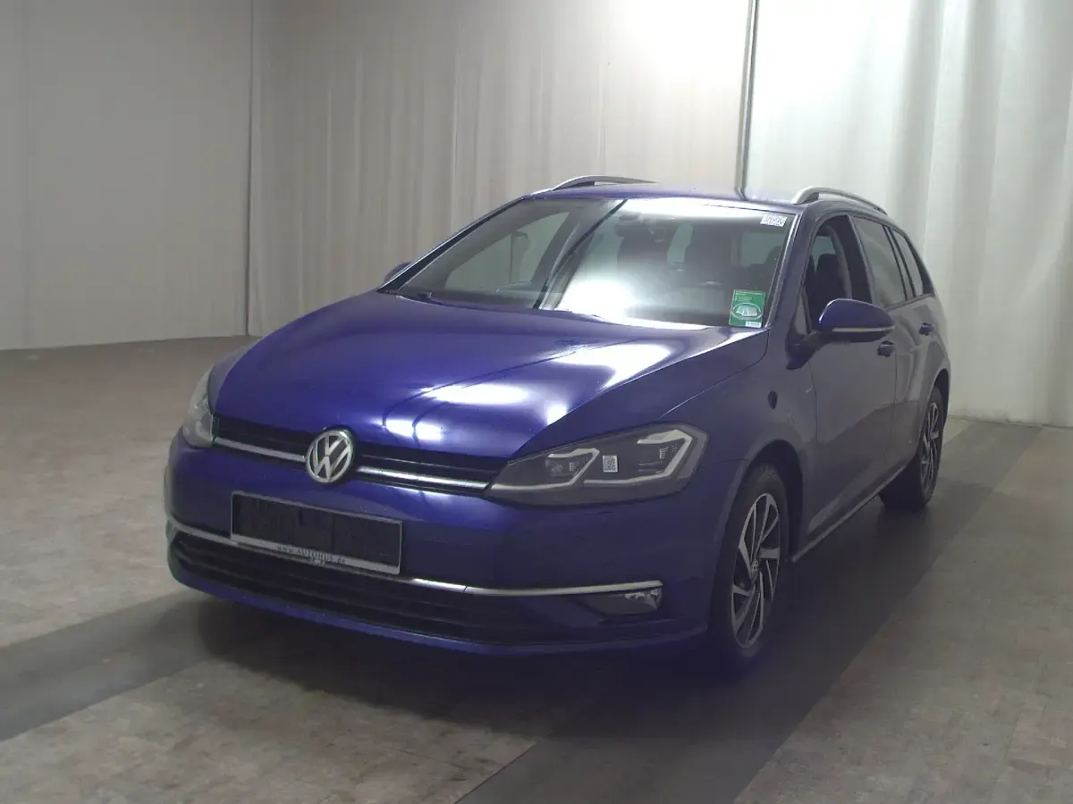 Gebraucht VW Golf VII Join 116 PS (85 kW) 2018 Blue dusk metallic Kombi