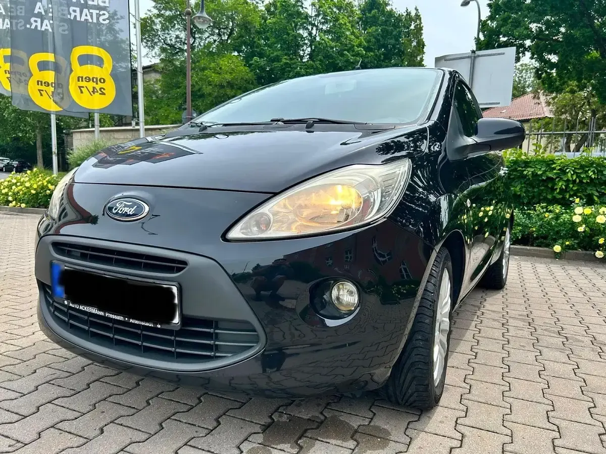Gebraucht Ford Ka 69 PS (50 kW) 2011 Schwarz Kleinwagen