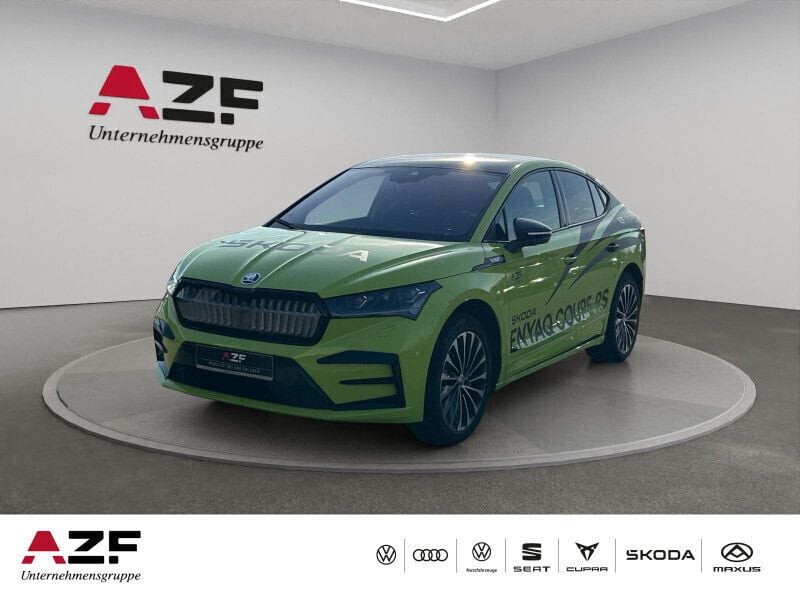 Grün Gebraucht 2024 Skoda Enyaq iV RS SUV | 49.990 € (Superpreis) - Bild 1/4