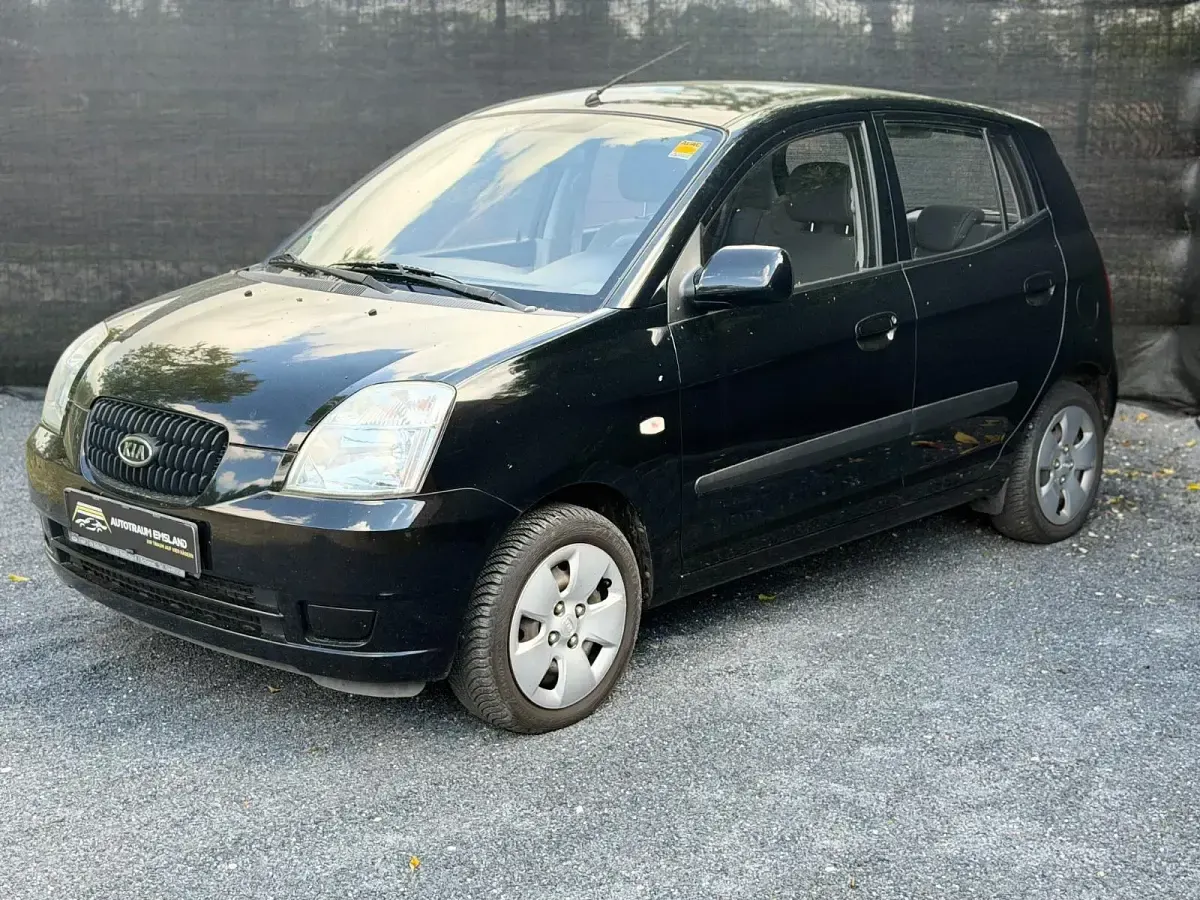 Gebraucht Kia Picanto 65 PS (47 kW) 2005 Schwarz Kleinwagen