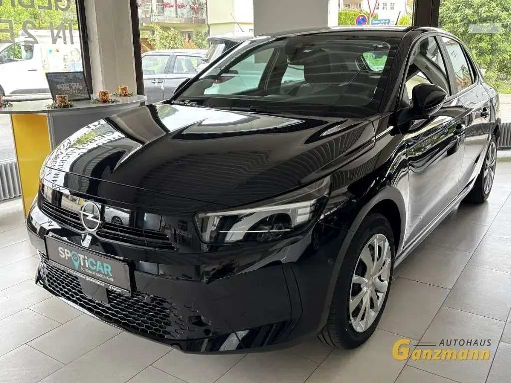 Neu Opel Corsa-e Edition 100 kW (136 PS) 2025 Schwarz Kleinwagen