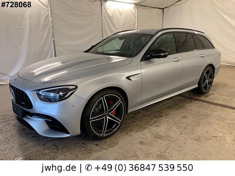 Silber Gebraucht 2021 Mercedes E63S AMG AMG Limousine | 63.950 € - Bild 1/4