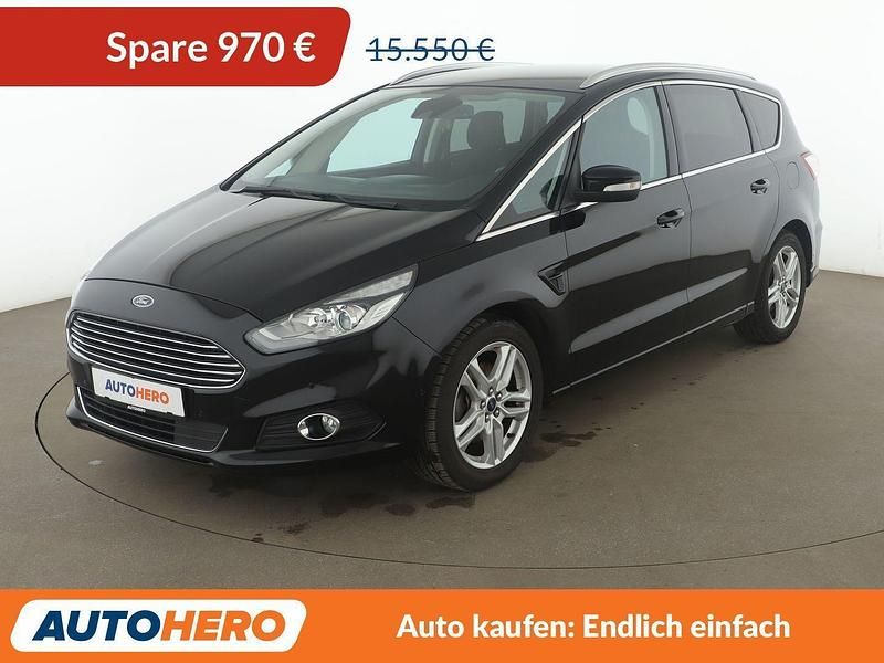 Gebraucht Ford S-MAX Titanium 160 PS (117 kW) 2016 Schwarz Van / Kleinbus