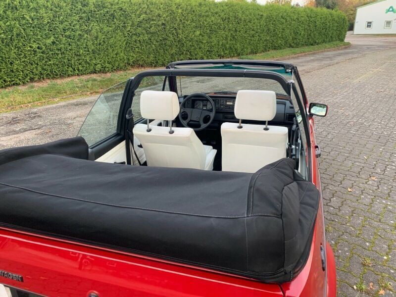 Gebraucht VW Golf Cabriolet 98 PS (72 kW) 1990 Rot Cabrio