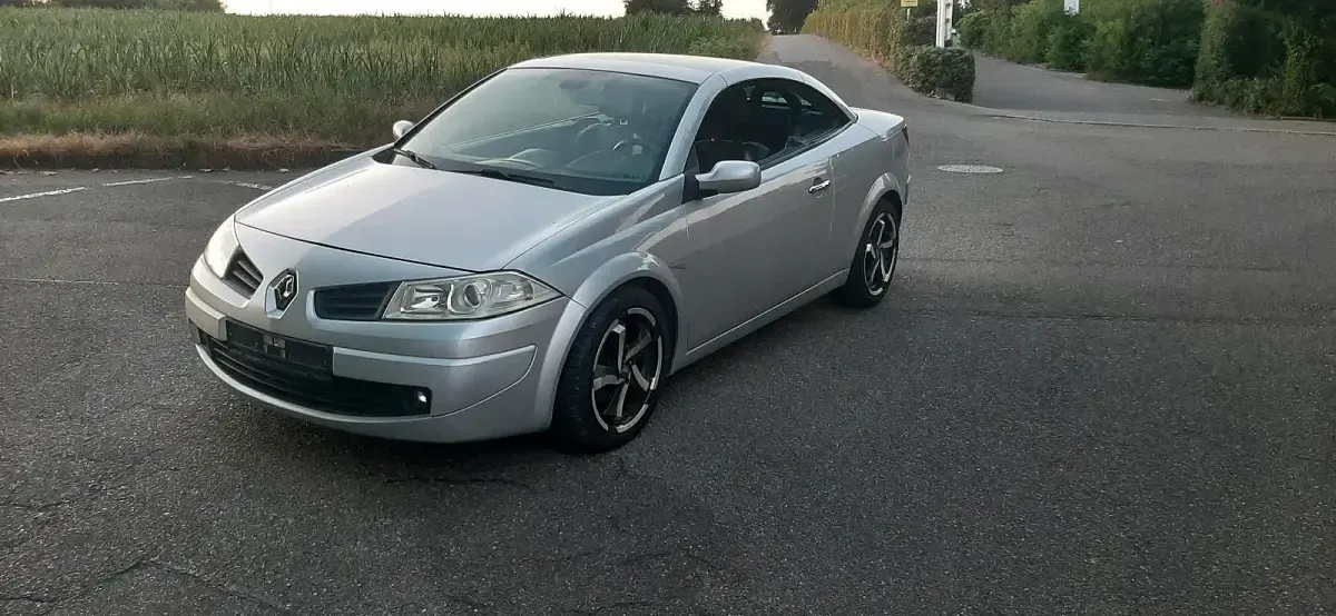 Gebraucht Renault Mégane Cabriolet 111 PS (81 kW) 2006 Silber Cabrio