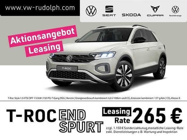 Grau Neu 2025 VW T-Roc Style SUV | 36.989 € (Etwas zu teuer) - Bild 1/2