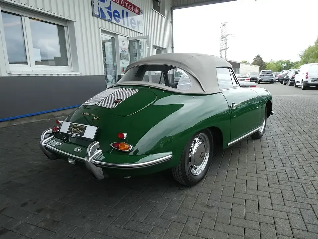 Gebraucht Porsche 356 75 PS (55 kW) 1965 Grün Cabrio