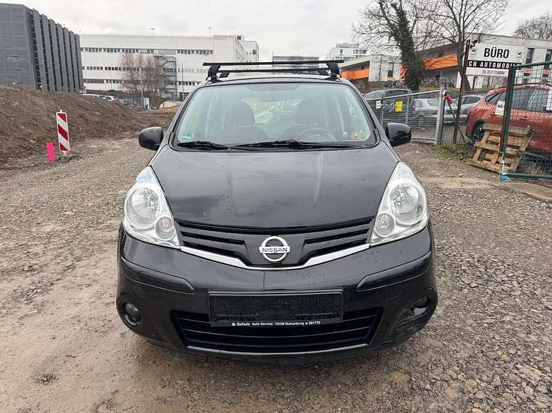 Gebraucht Nissan Note Visia 88 PS (64 kW) 2011 Schwarz Kleinwagen
