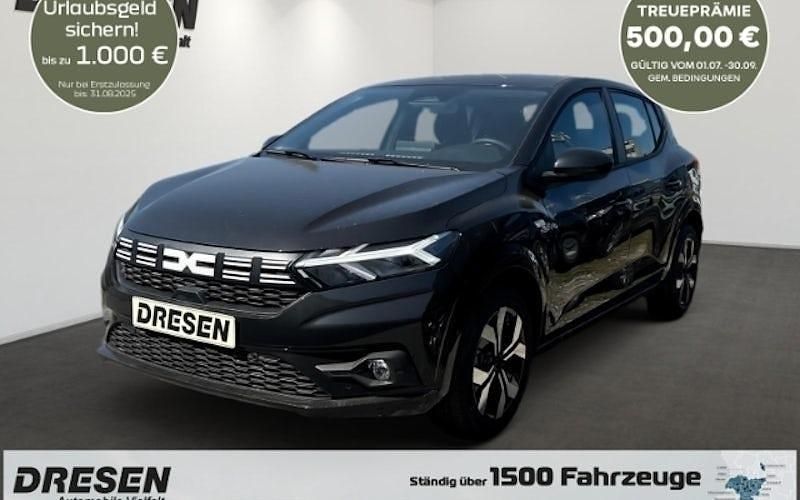 Schwarz Neu 2025 Dacia Sandero Journey Kleinwagen | 17.999 € (Fairer Preis) - Bild 1/4