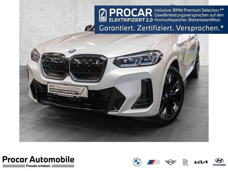 Weiß Gebraucht 2023 BMW iX3 Performance SUV | 47.770 € (Fairer Preis) - Bild 1/3