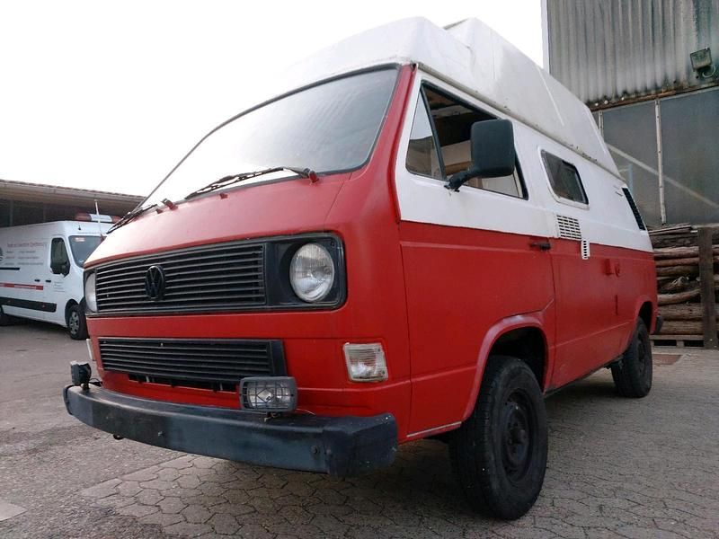 Rot Gebraucht 1988 VW T3 Van | 2.999 € - Bild 1/4