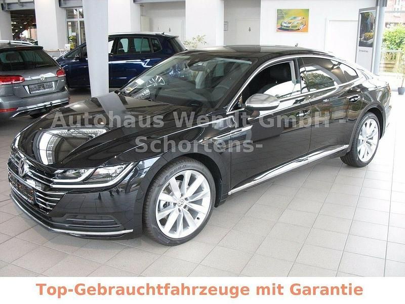 Schwarz metallic Gebraucht 2018 VW Arteon Elegance Limousine | 28.990 € (Teuer) - Bild 1/4