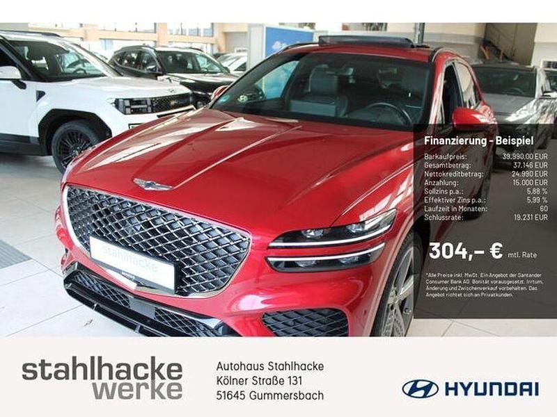 Rot Gebraucht 2021 Hyundai Genesis Sport SUV | 39.990 € - Bild 1/4