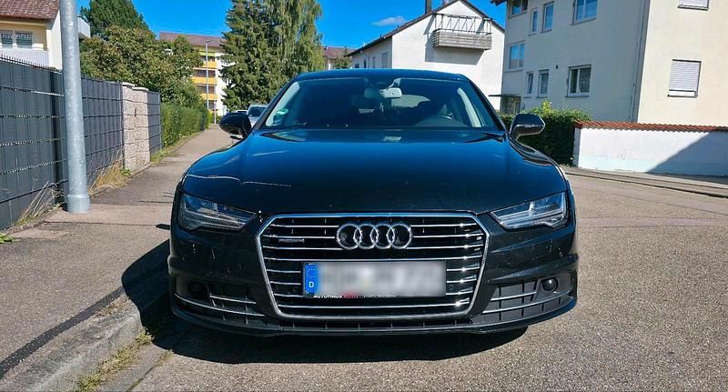 Schwarz Gebraucht 2016 Audi A7 Sportback Sport Kleinwagen | 17.200 € (Guter Preis) - Bild 1/4