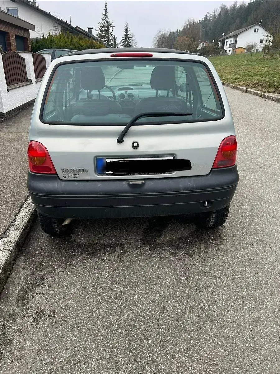 Gebraucht Renault Twingo Authentique 58 PS (42 kW) 2004 Silber Kleinwagen