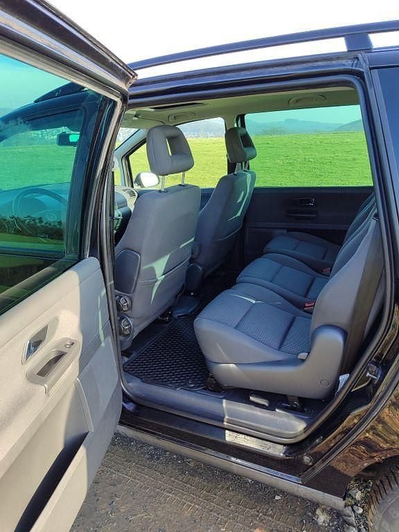 Gebraucht VW Sharan Sportline 150 PS (110 kW) 2009 Schwarz Van / Kleinbus