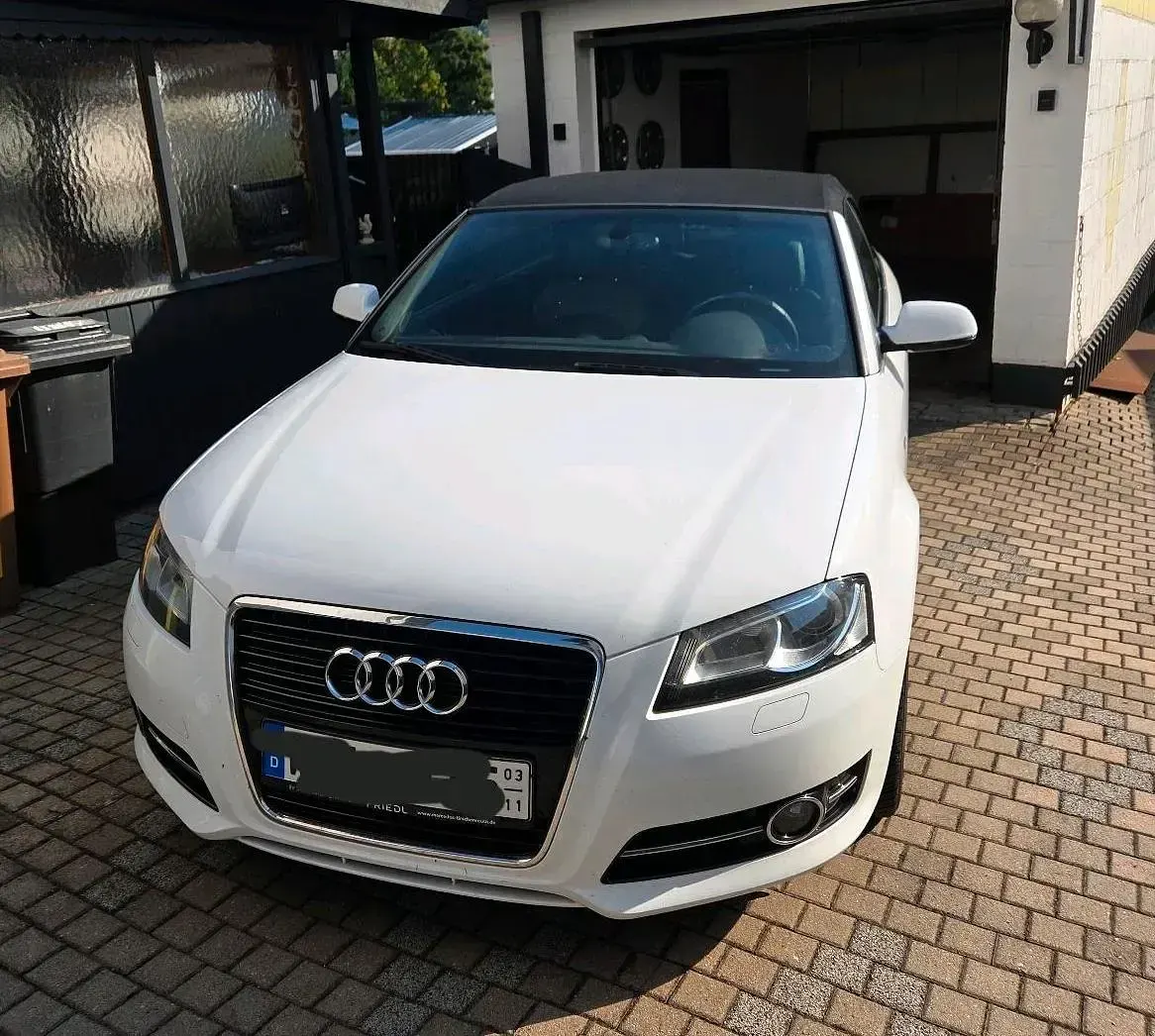 Gebraucht Audi A3 Cabriolet S-Line 140 PS (102 kW) 2013 Weiß Cabrio
