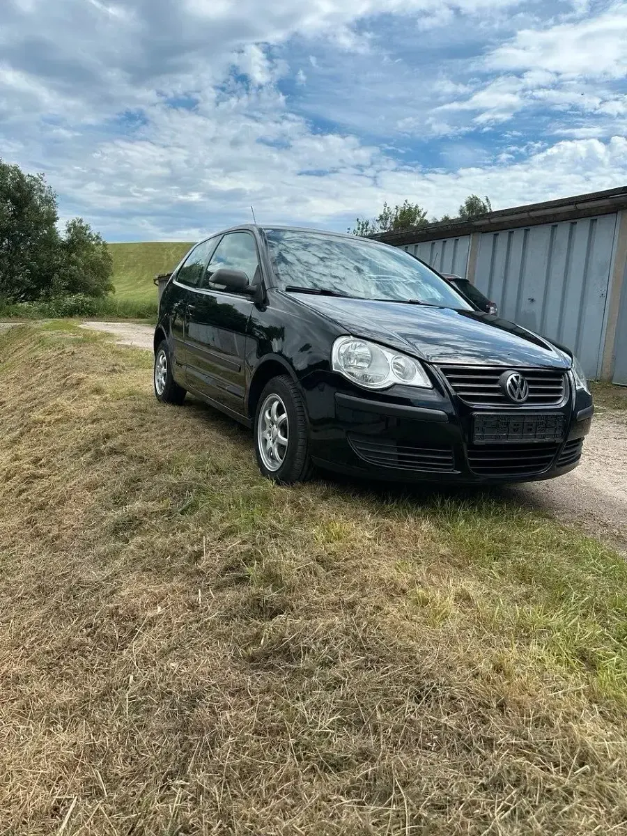 Gebraucht VW Polo 80 PS (58 kW) 2009 Schwarz Kleinwagen